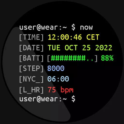 Terminal: Watch Face  Apps No Google Play